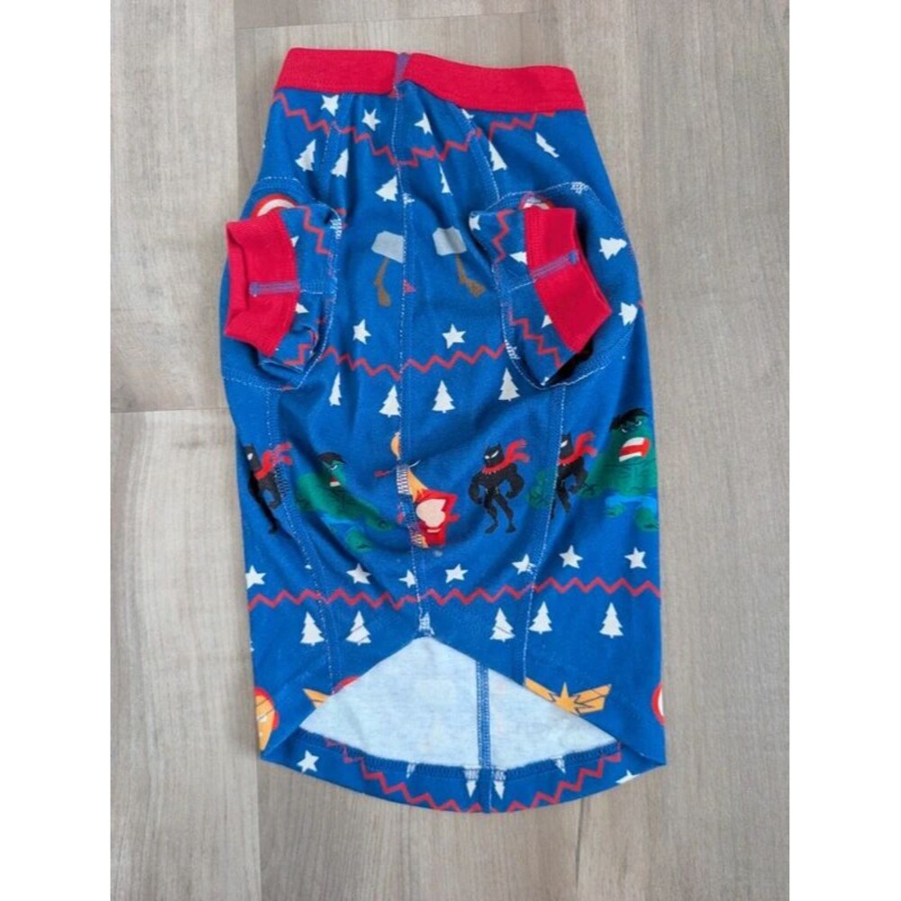 Hanna Andersson Marvel Superhero Holiday Dog Pajamas, Medium (D3)